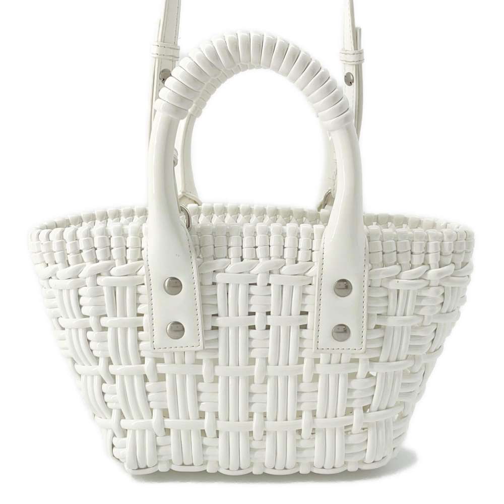 Balenciaga Bistro XXS Handbag Shoulder Bag White